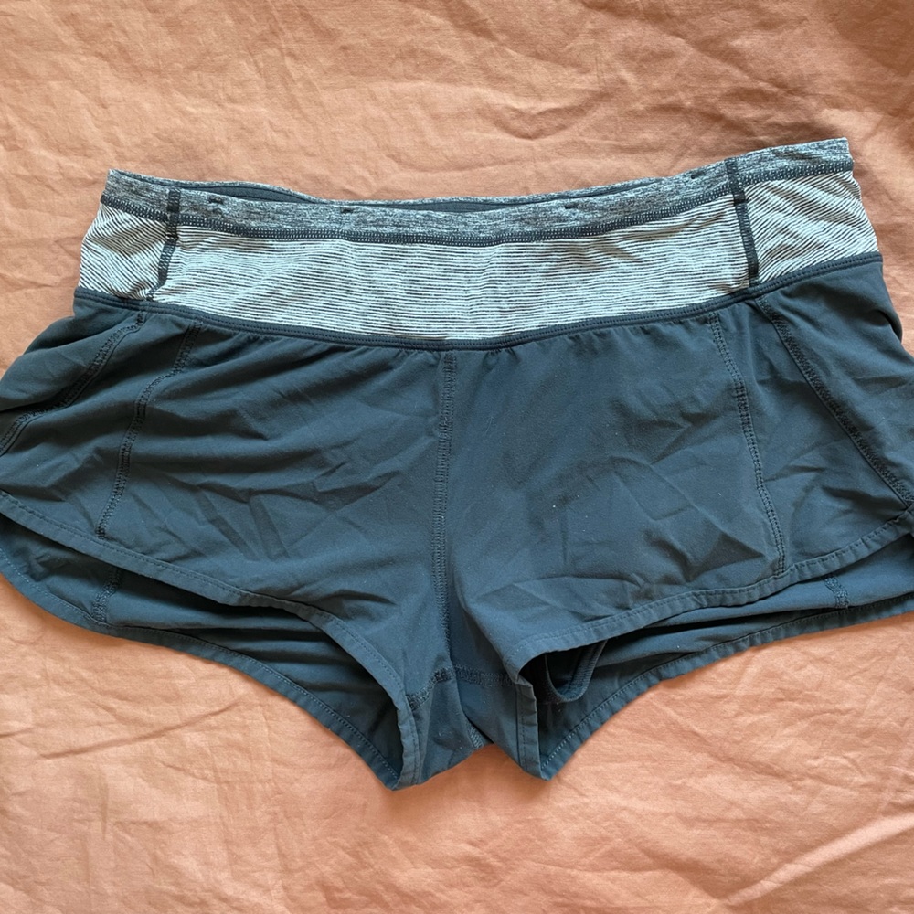 Dark Grey Lululemon Athetica Shorts — Size 6